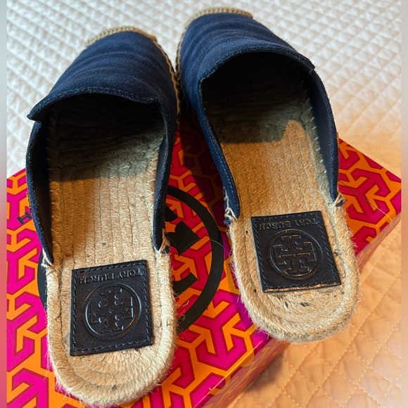 Tory Burch - Max espadrille slide - Blue - Size 6 - Picture 3 of 6
